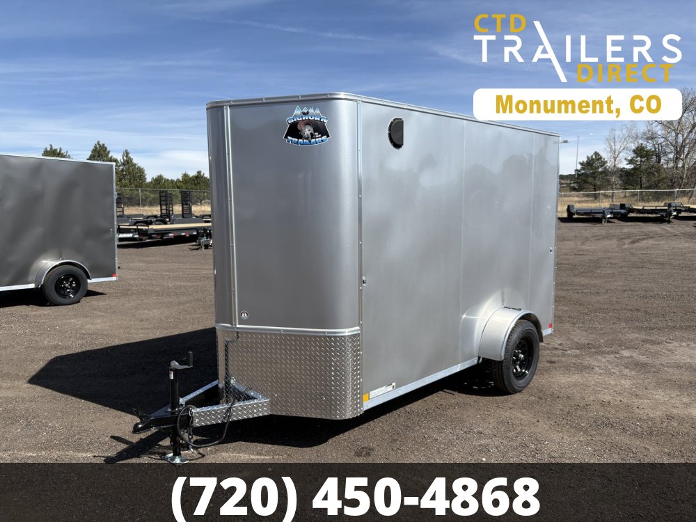 5'x8' Big Horn Enclosed Cargo