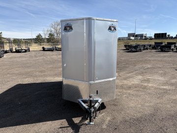 5'x8' Big Horn Enclosed Cargo