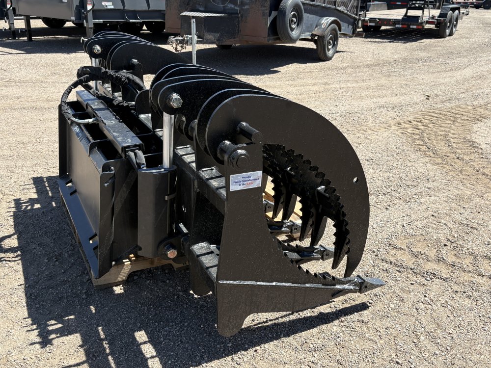 86" DUAL BRUSH GRAPPLE