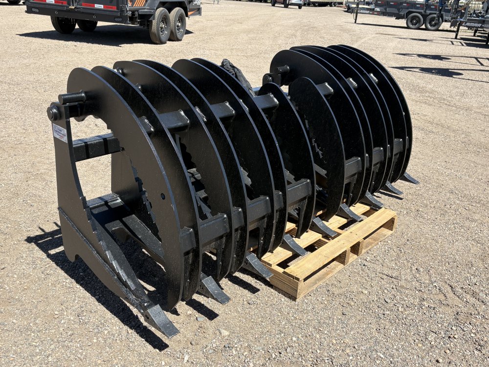 86" DUAL BRUSH GRAPPLE
