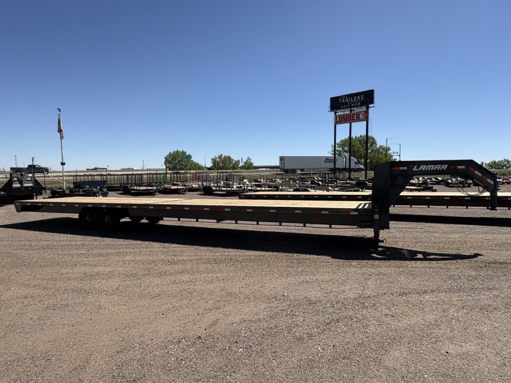 8.5'x40' Lamar Flatbed