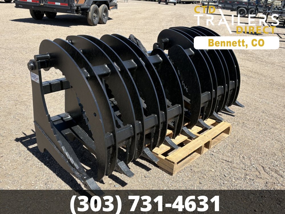 86" DUAL BRUSH GRAPPLE