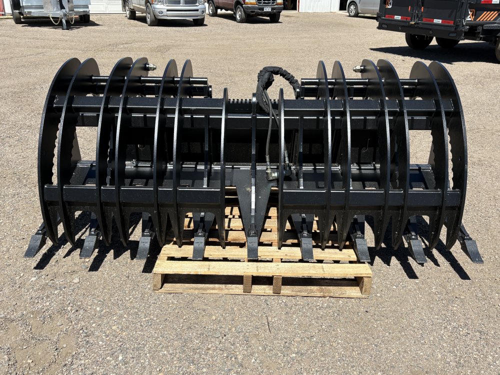 86" DUAL BRUSH GRAPPLE