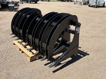 86" DUAL BRUSH GRAPPLE