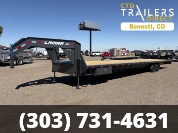 8.5'x40' Lamar Flatbed