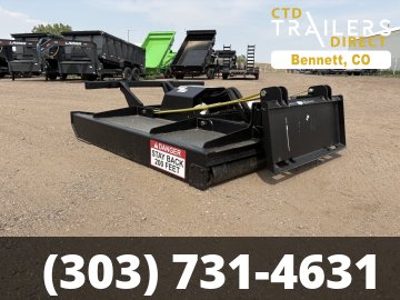 6' DIRECT DRIVE MOWER W/ PUSH BAR