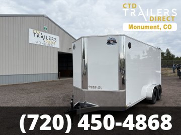 7'x16' Big Horn Enclosed Cargo