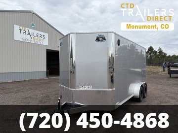 7'x16' Big Horn Enclosed Cargo