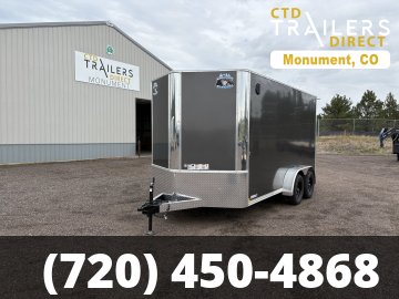 7'x14' Big Horn Enclosed Cargo