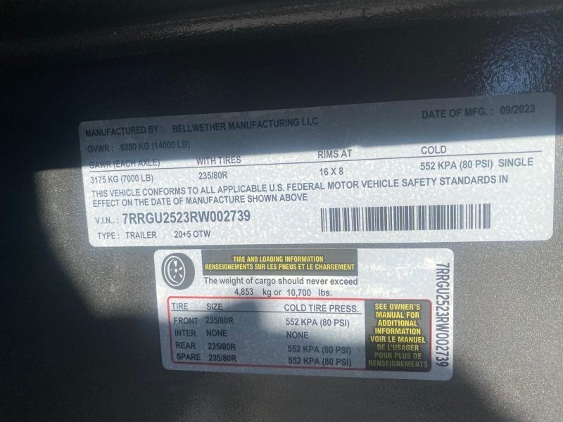 x Bellwether MFG Deckover