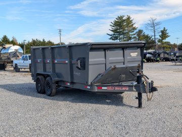 2025 Ed Trailers 83"X16' TA Dump 14K