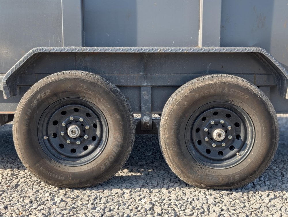 2025 Ed Trailers 83"X16' TA Dump 14K