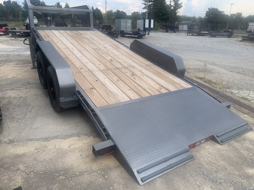 2026 TTS Premier 18' 16K Heavy-Duty Gooseneck Tilt Equipment Trailer