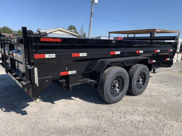 2026 Southern Utility 7' x 16' 14K Dump Trailer - 9,210 LB Payload - Tarp System