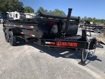 2026 Southern Utility 7' x 16' 14K Dump Trailer - 9,210 LB Payload - Tarp System