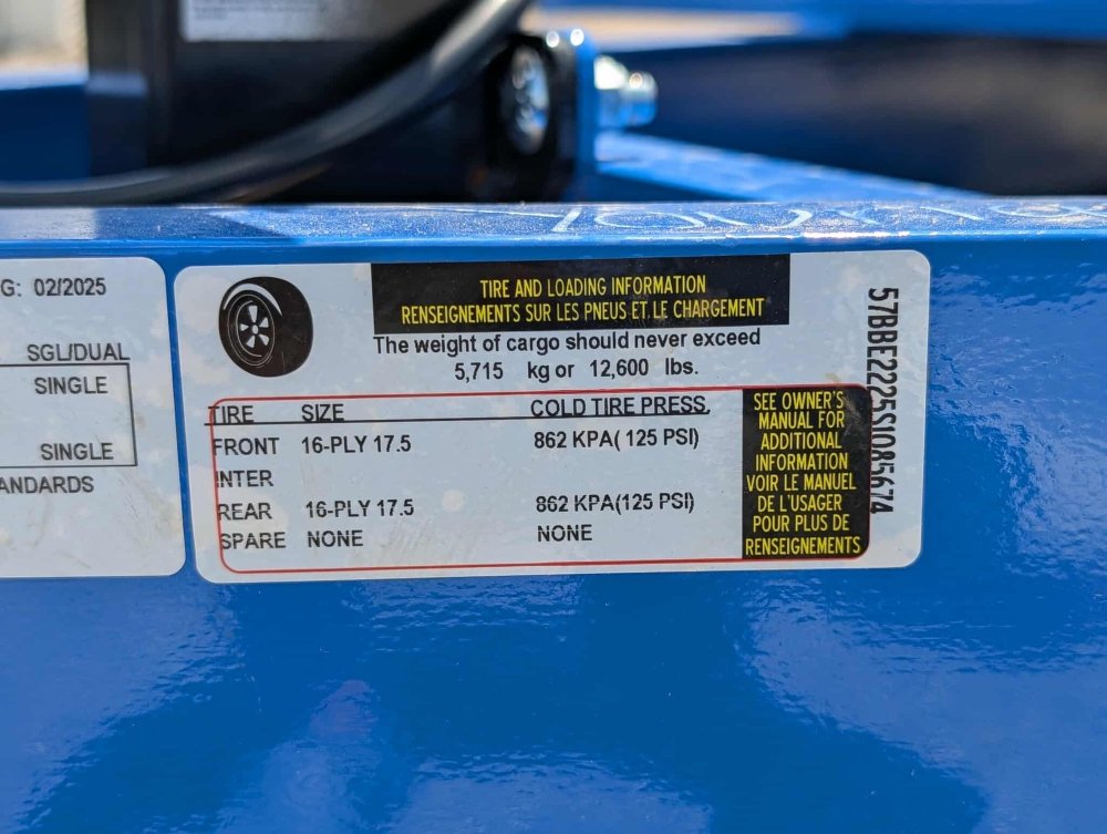 7'x22' Caliber Equipment