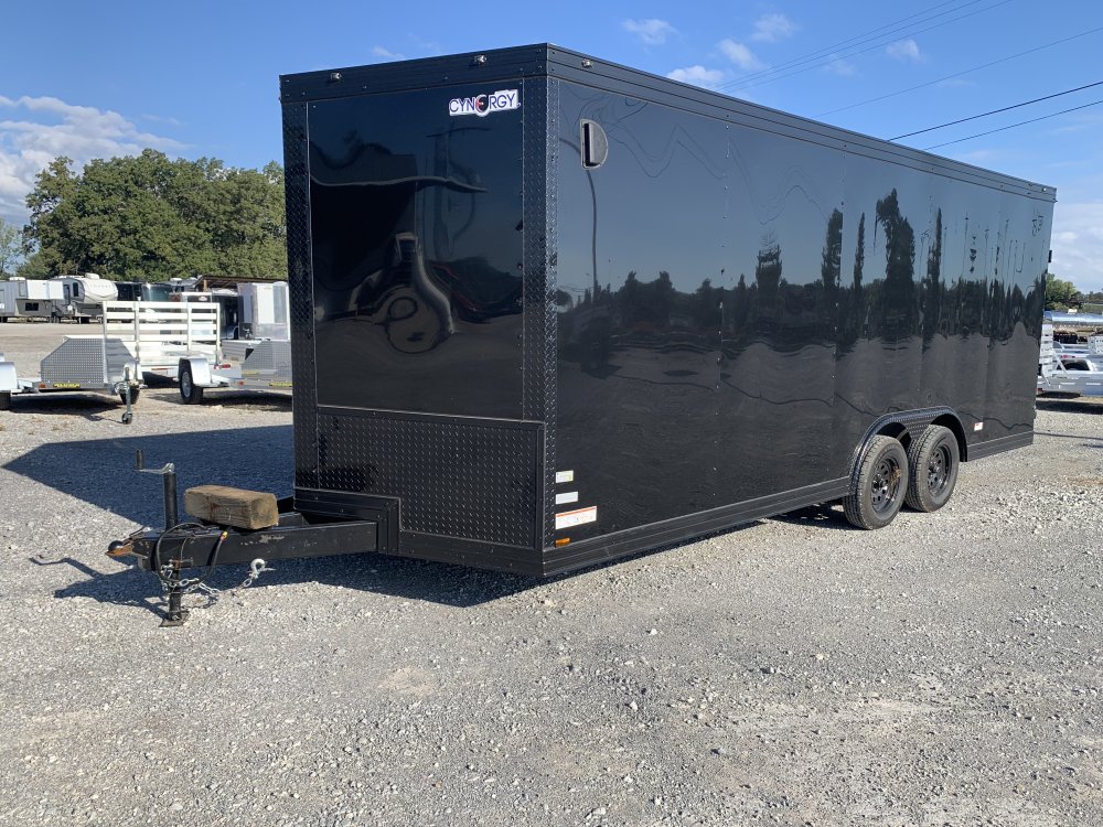 2026 Cynergy 8.5' x 20' 7K Tandem Axle Enclosed Cargo Trailer - Blackout - Ramp Door