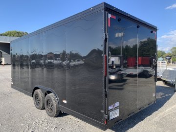 2026 Cynergy 8.5' x 20' 7K Tandem Axle Enclosed Cargo Trailer - Blackout - Ramp Door
