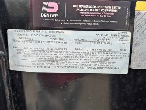 102"x32' PJ Gooseneck