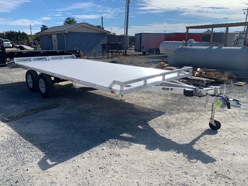 2027 Aluma 1020H 102" x 20' Aluminum Equipment Trailer - 9,990 LB GVWR - 8,390 LB Payload