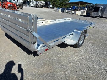 2027 Aluma 7814S-BT 78" x 14' Aluminum Utility Trailer - Bi-Fold Gate - 2,265 LB Payload