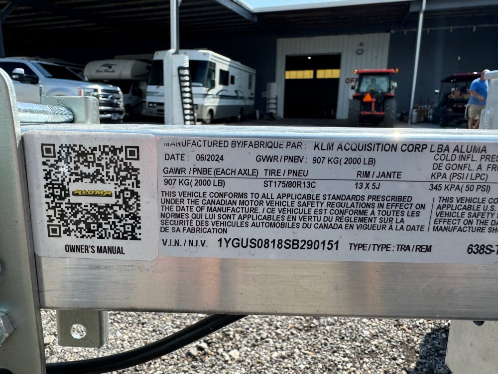 5' 3"x8' Aluma Utility