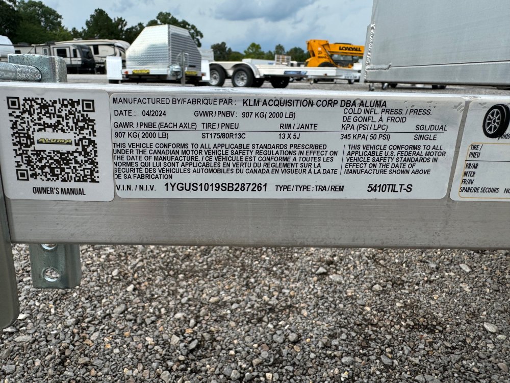 4' 6"x10' Aluma Utility