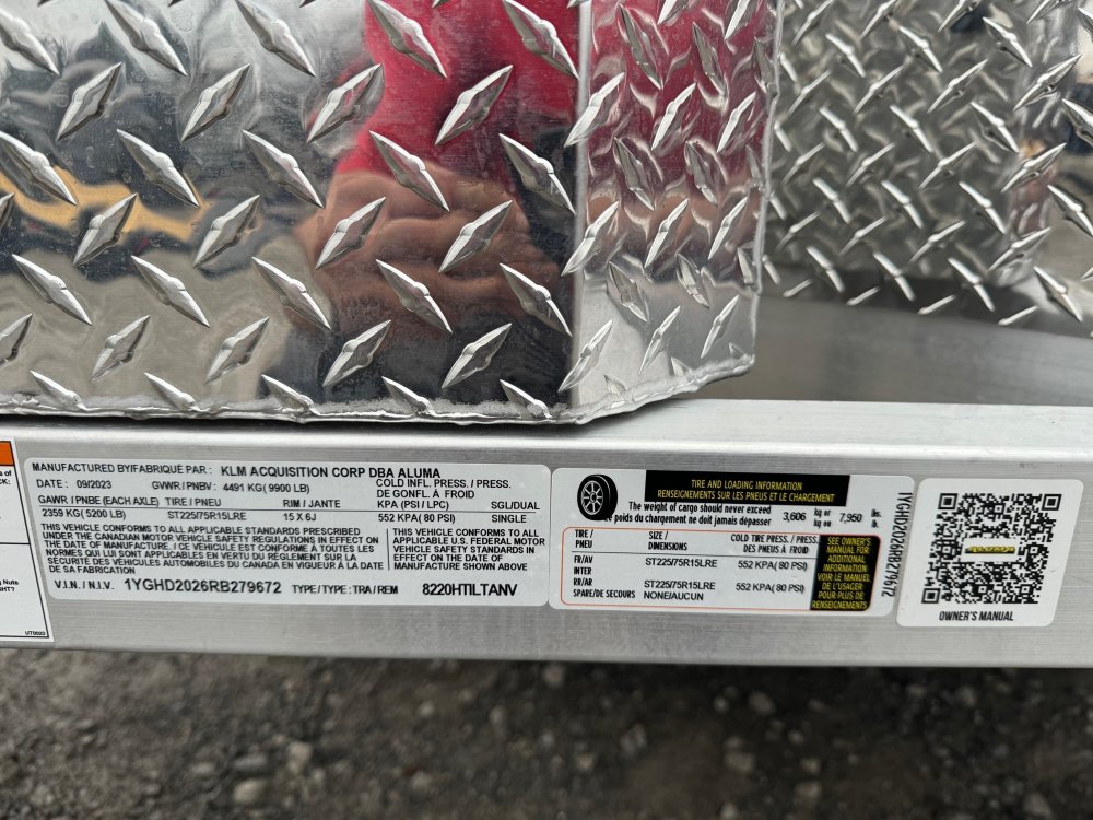 6' 10"x20' Aluma Aluminum