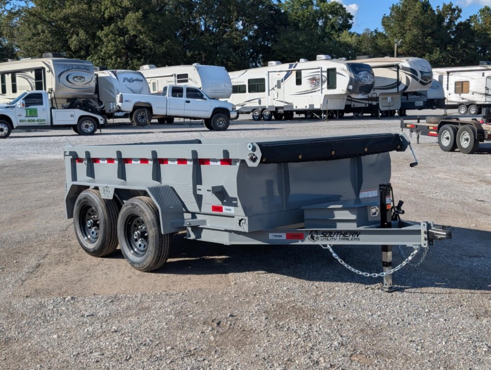 2025 Southern Utility Trailers 6'X10'X2' TA Dump 10K