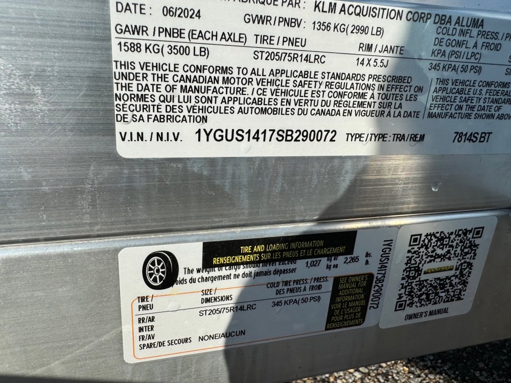 6' 6"x14' 2" Aluma Aluminum