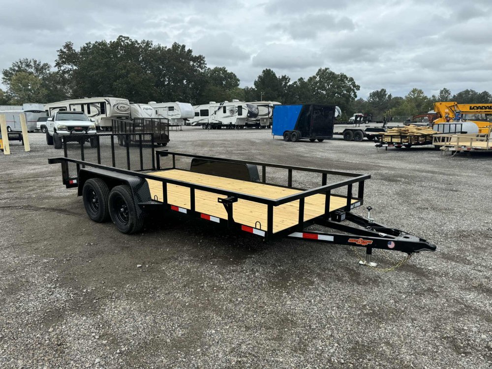 2026 Down 2 Earth 76"X16' TA Utility 7K w/Dovetail