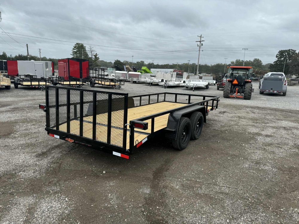 2026 Down 2 Earth 76"X16' TA Utility 7K w/Dovetail