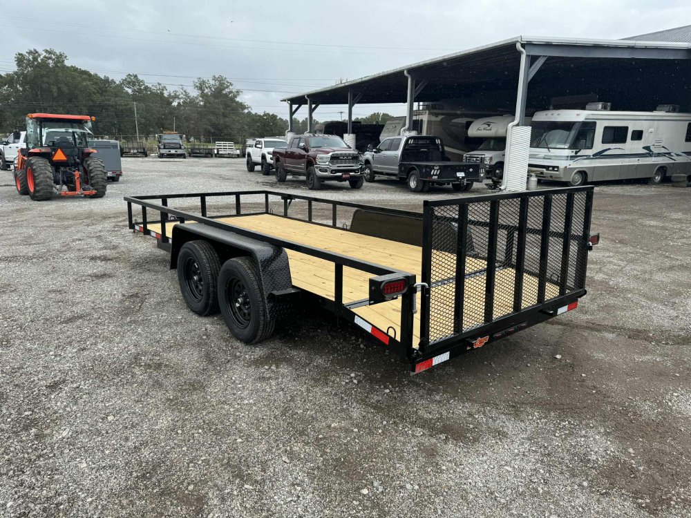 2026 Down 2 Earth 76"X16' TA Utility 7K w/Dovetail