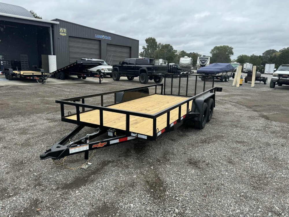 2026 Down 2 Earth 76"X16' TA Utility 7K w/Dovetail