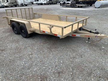 2026 Down 2 Earth 82"X14' TA Utility 7K w/Dovetail