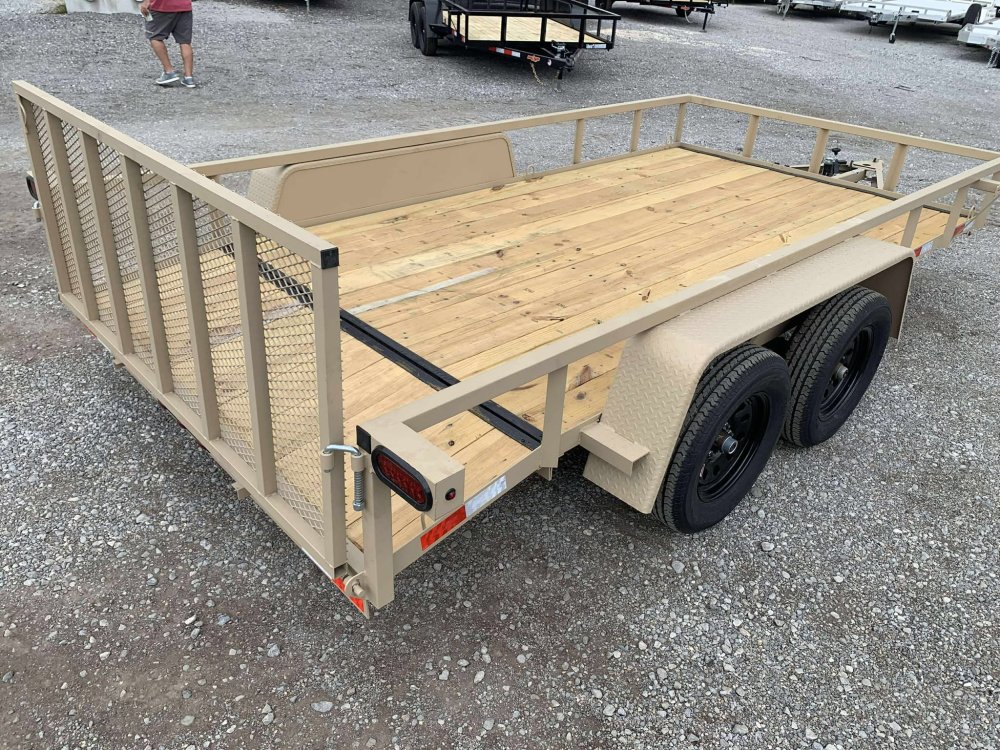 2026 Down 2 Earth 82"X14' TA Utility 7K w/Dovetail