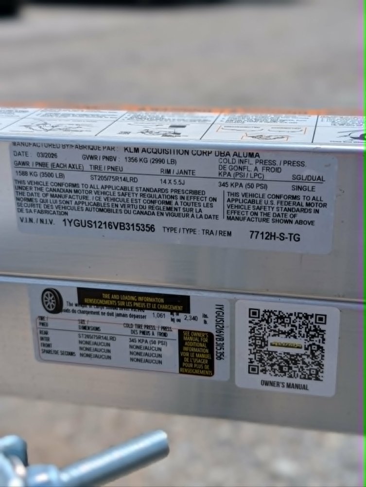2027 Aluma 7712H-S-TG