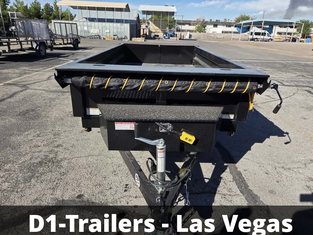 5x10 Low Profile Homeowner Dump Trailer - 7K GVWR