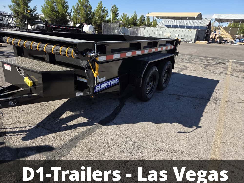 5x10 Low Profile Homeowner Dump Trailer - 7K GVWR
