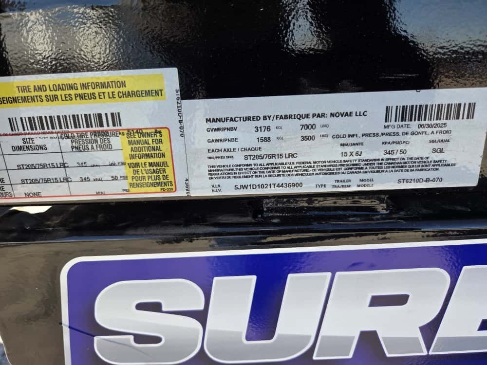 5x10 Low Profile Homeowner Dump Trailer - 7K GVWR