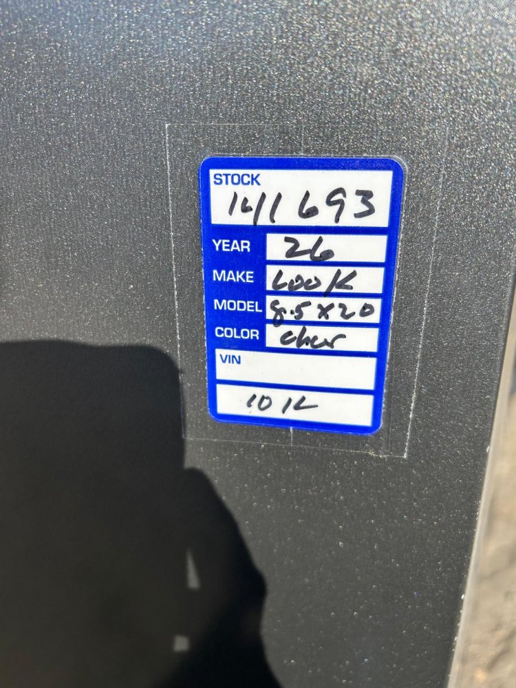 8.5x20 ST DLX Flat Top V-Nose Enclosed Car Hauler - Charcoal/Black Trim | D1 Trailers Carson City, N