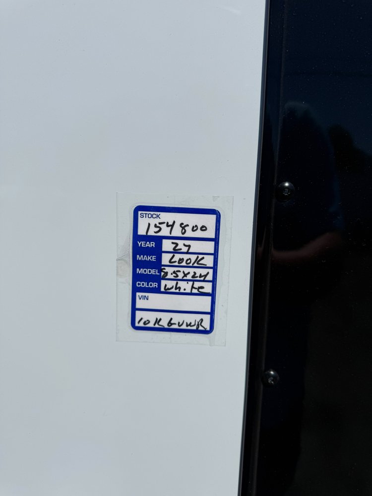 8' 6"x24' Look Enclosed Car Hauler