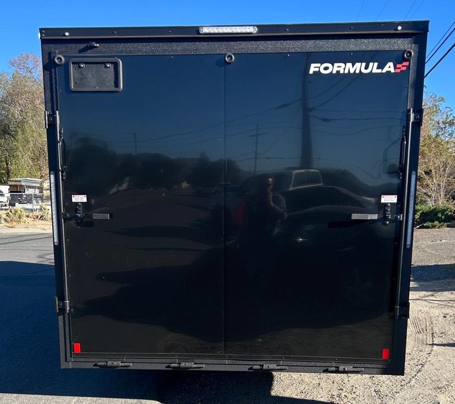 8.5&times;20 Formula Conquest Enclosed Car Hauler - Black with Blackout Trim | 9,990 lb GVWR