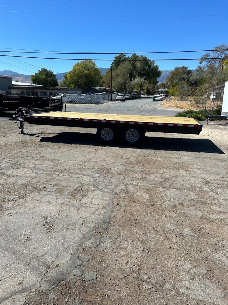 8.5x20 Sure-Trac SD Flat Deck Deckover Trailer