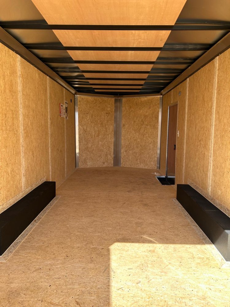 8.5x20 Traverse Flat Top V-Nose Enclosed Trailer - 7K GVWR - White | Carson City, NV