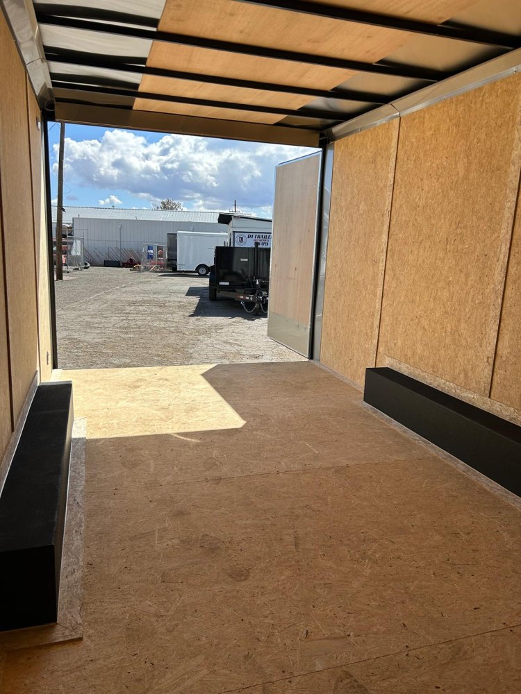 8.5x20 Traverse Flat Top V-Nose Enclosed Trailer - 7K GVWR - White | Carson City, NV