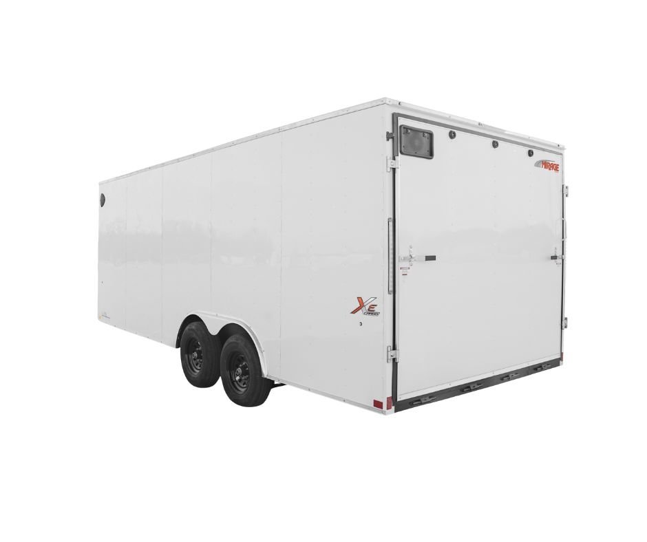 8.5x20 Mirage XE Flat Top V-Nose Enclosed Car Hauler