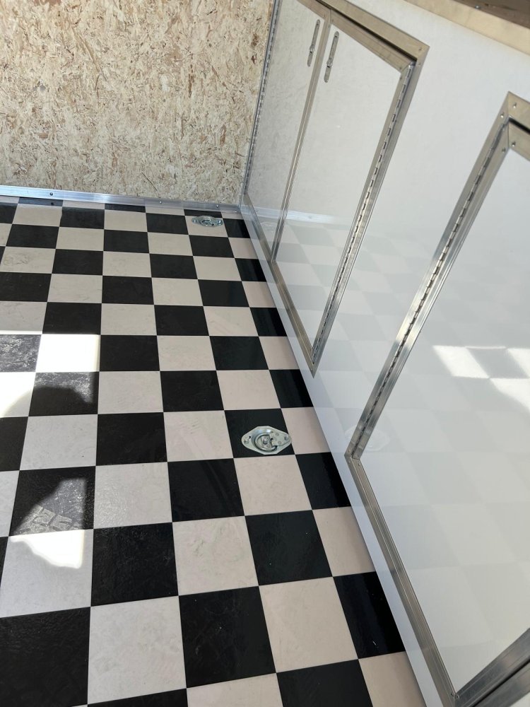 8.5x16 Conquest Flat Top Sloped V-Nose Customized Enclosed Trailer - For Sale in Nevada