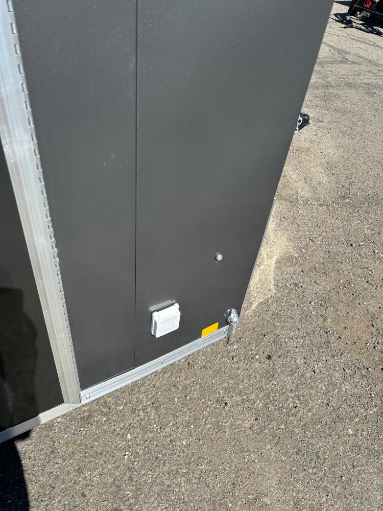 8.5x16 Conquest Flat Top Sloped V-Nose Customized Enclosed Trailer - For Sale in Nevada