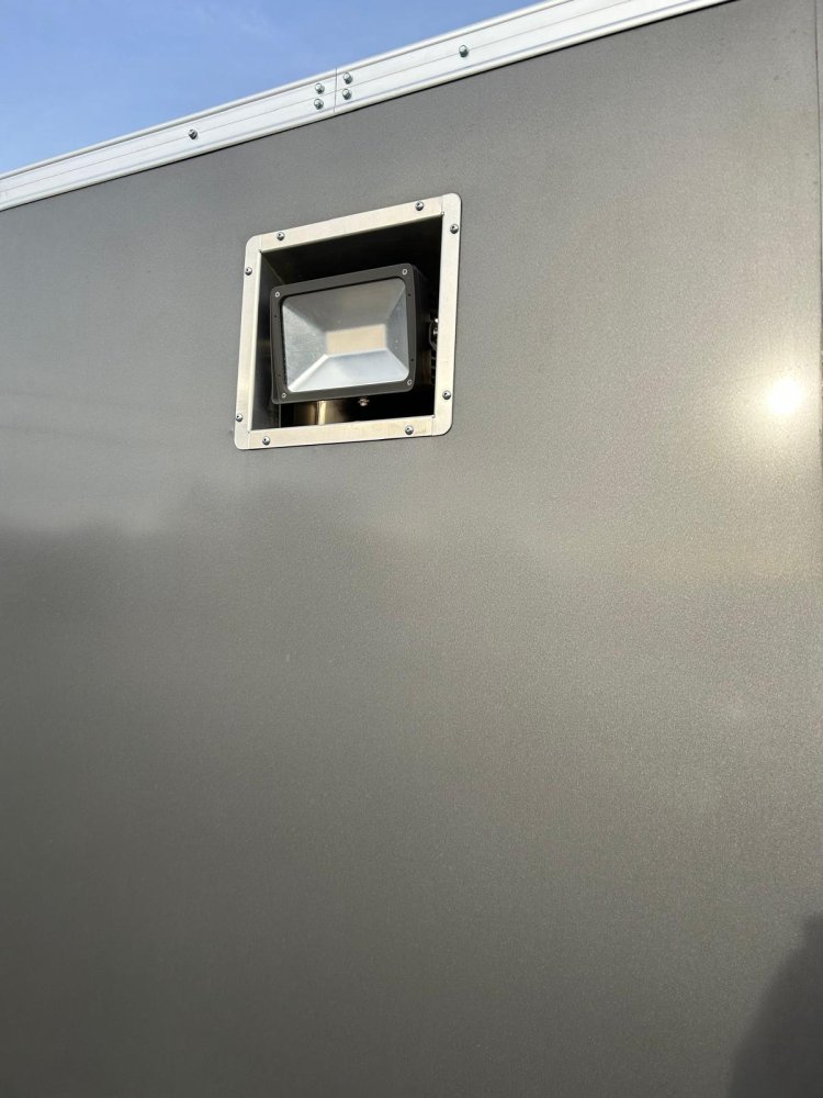 8.5x16 Conquest Flat Top Sloped V-Nose Customized Enclosed Trailer - For Sale in Nevada